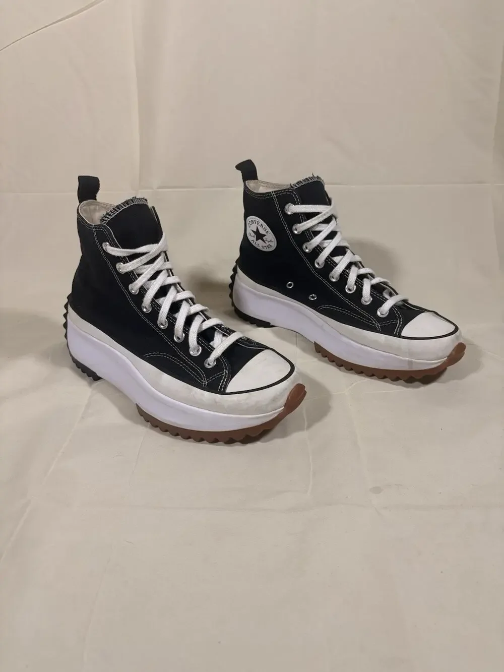 CONVERSE Chuck Taylor Run Star Hike High Top Black 166800C Unisex Men 9 Wmn 10.5